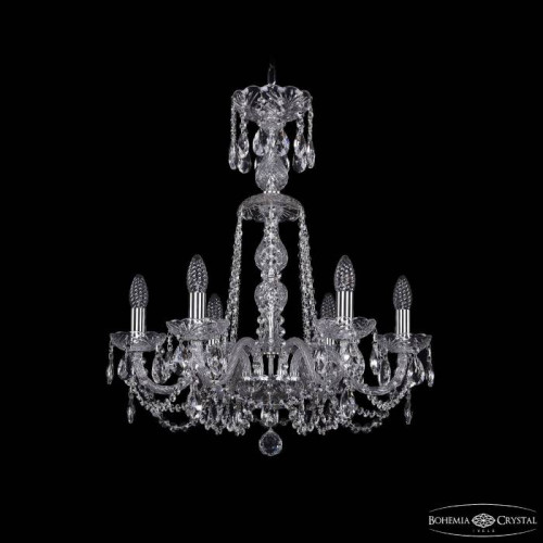 Подвесная хрустальная люстра 1402 Bohemia 1402/6/195/XL-64 Ni