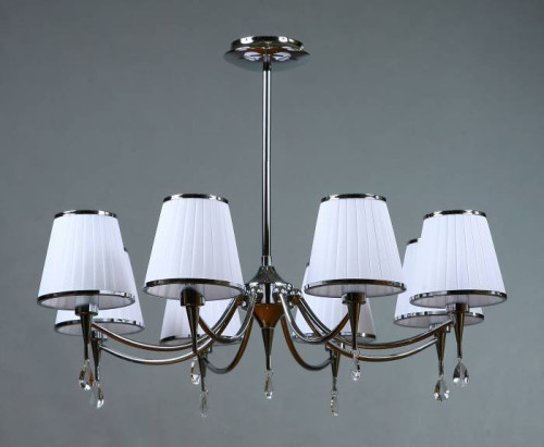 Люстра на штанге Brizzi MA 01625CA/008 Chrome