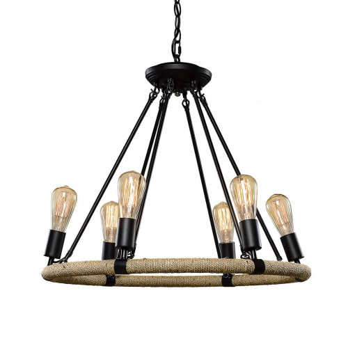 Люстра с веревками Makabolla LOFT1861/6 Loft It