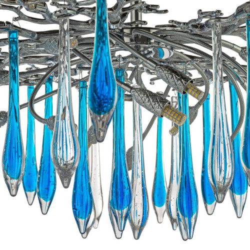 Потолочная люстра Dio D'Arte Tavenna Nickel Tavenna H 1.3.100.178 N