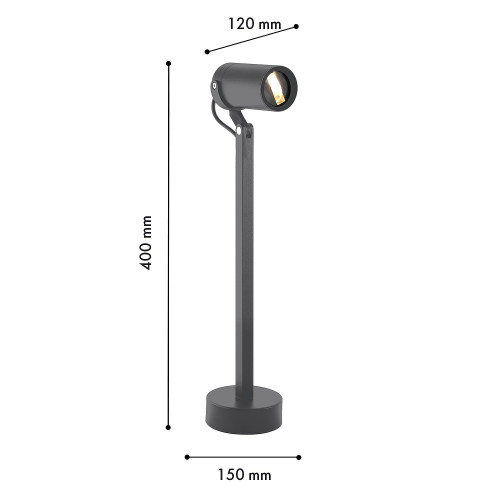 Уличный наземный светильник Favourite Slit 4807-1T