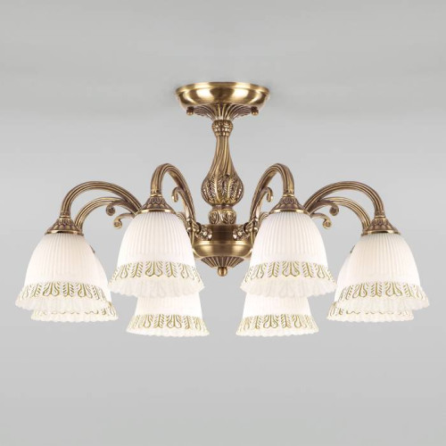 Потолочная люстра Eurosvet Campina 60107/8 античная бронза