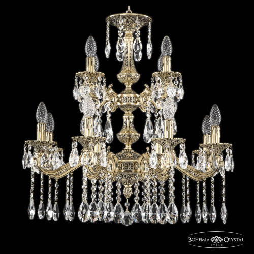 Подвесная хрустальная люстра 7202 Bohemia 72102/8+4/210/2d A GB