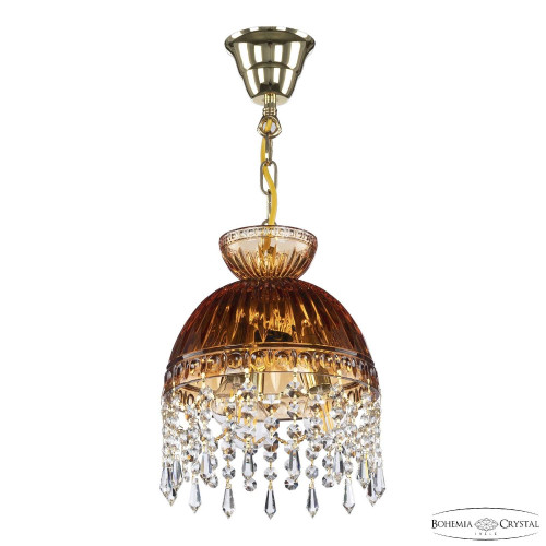 Светильник подвесной Bohemia 5478 5478/22 G Amber/M-1G Drops