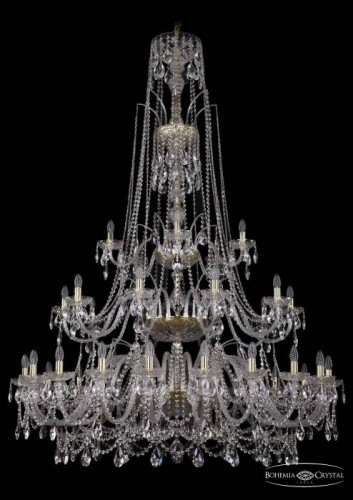 Подвесная хрустальная люстра 1411 Bohemia 1411/20+10+5/530/XL-202/3d G