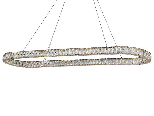 Подвесная люстра Newport Krista 8580/140 C oval gold