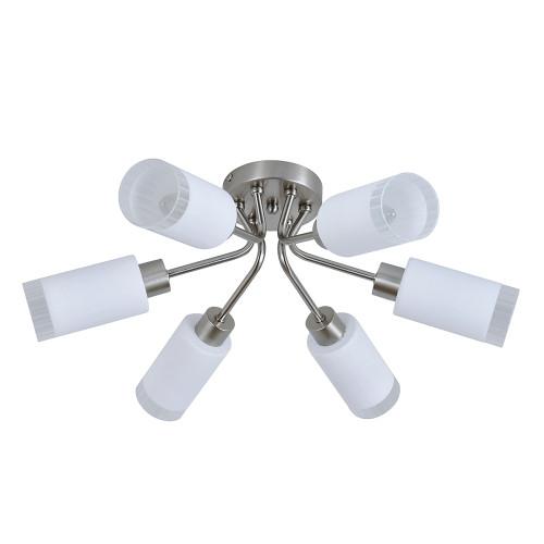 Потолочная люстра Escada Muscari 150004/6C E14*40W Nickel ES0000042