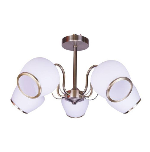 Потолочная люстра ЭкономСвет 12133 12133/5AB WT