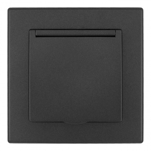 Розетка Arte Milano Set06-1 SET06-1-41-1 black