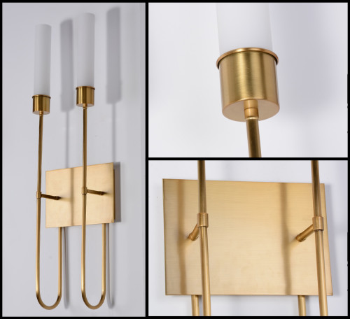 Настенное бра Delight Collection Wall lamp BRWL7035 antique brass