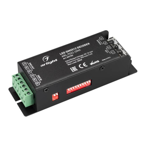 Декодер сигнала DMX512 в ШИМ (PWM) Arlight 027152