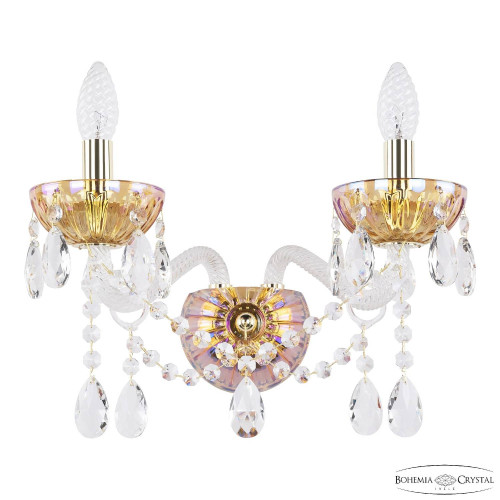 Настенное бра Bohemia 5413 5413B/2/165 G Shampan/M-1H
