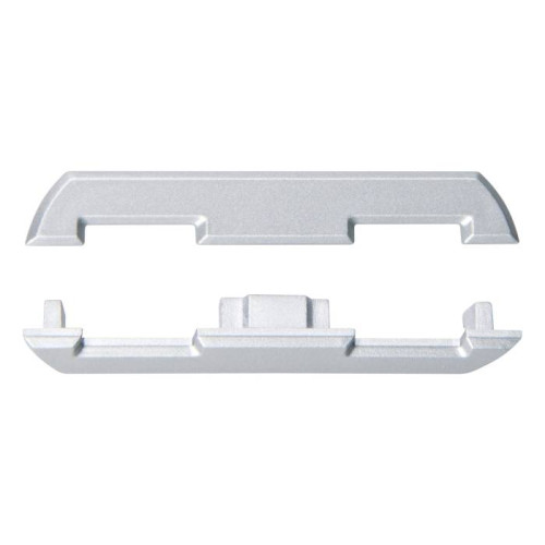 Набор аксессуаров для алюминиевого профиля Uniel UFE-N08 SILVER B POLYBAG