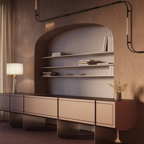 Светильник для штанговой системы освещения Axity Maytoni Points C101CL-L500-12W3-6K-B