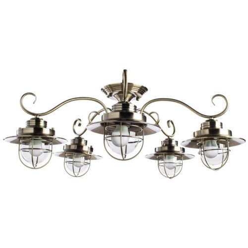 Потолочная люстра Arte Lamp Lanterna A4579PL-5AB