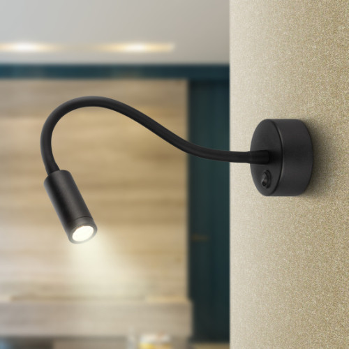 Настенный светильник ЭРА Настенная подсветка WL 33 BK