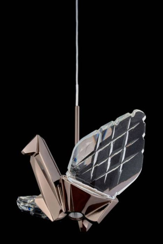 Светильник подвесной LEON Alma LE7706/17 Black Chrome