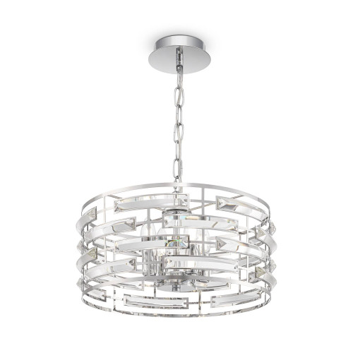 Подвесная хрустальная люстра Frontera Maytoni MOD067PL-04CH