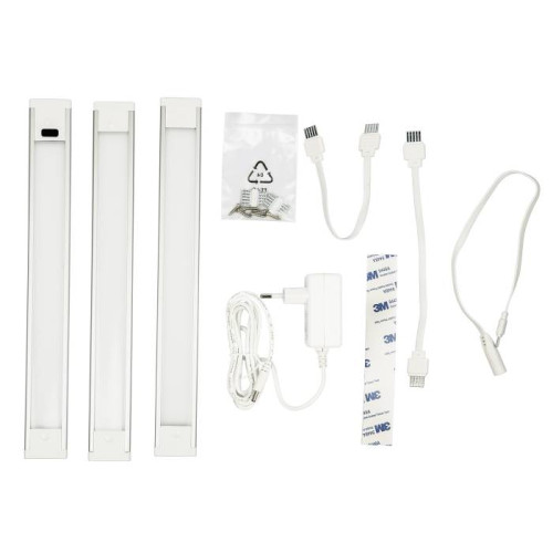 Мебельный светильник Uniel ULM-F44-3x3W/4500K/DIM SENSOR IP20 SILVER