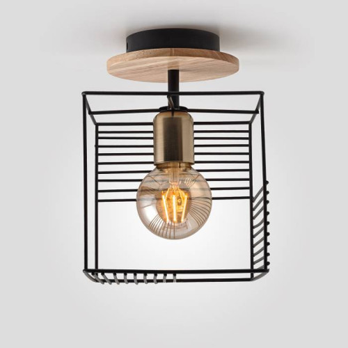 Светильник потолочный IMEX Geos MD.4792-1-P BK