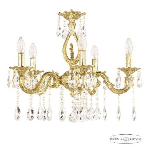 Подвесная хрустальная люстра 7101 Bohemia 71401/5/175 A G FH1S