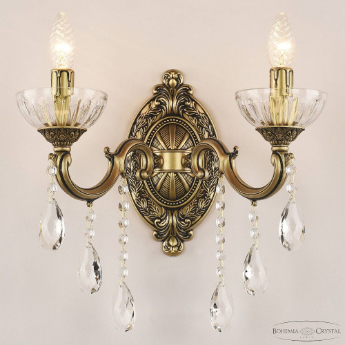 Настенное бра Bohemia AL7801 AL7801B10/2/175 B AGB P Clear/M-1H