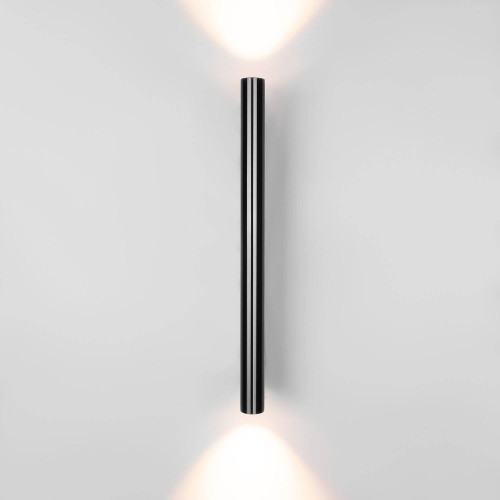 Уличный настенный светильник Elektrostandard langer Langer черный жемчуг (40124/LED)