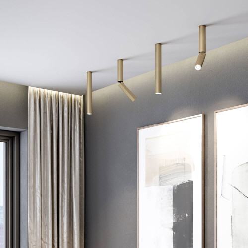 Накладной светильник Elektrostandard Pika Pika 6W (25030/LED) латунь