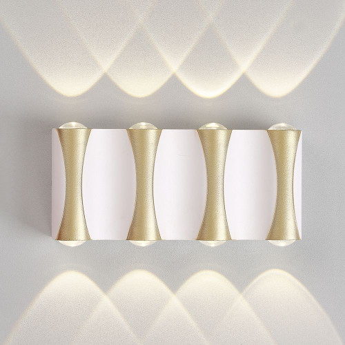 Настенный светильник Crystal Lux Clt 022 CLT 022W4 WH-GO 4000K