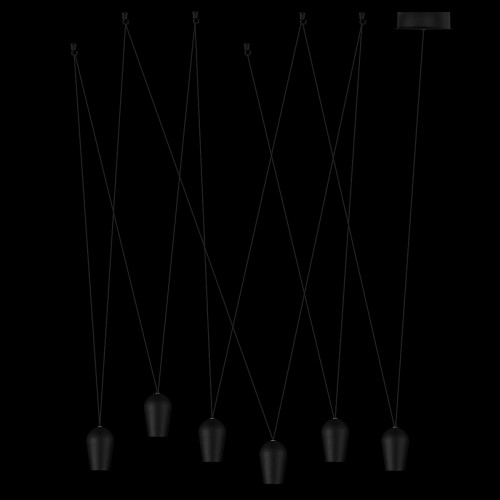 Светильник подвесной Loft It Blackout 10357/6