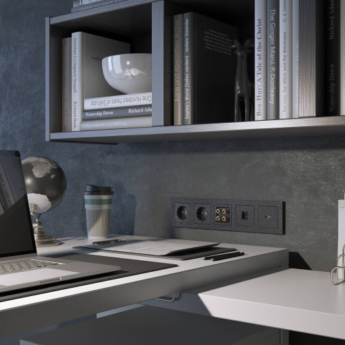 Накладка на механизм Werkel W1292008/ Накладка для RJ-11 (hammer черный)