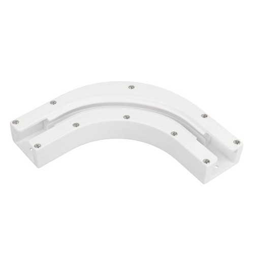 Пластиковый белый уголок для карниза Arlight 054820