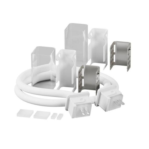 Двусторонний коннектор питания с проводом (30 см) для гибкого неона 17x12 мм Maytoni Изгиб поперек оптической оси 432013