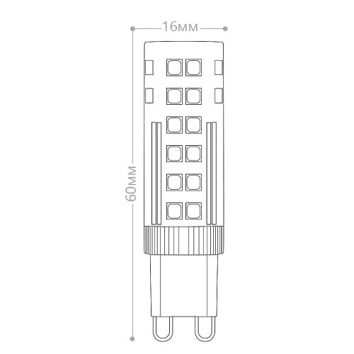 Светодиодные лампочки Feron 25767 (G9)  (7Вт)  (4000K) 