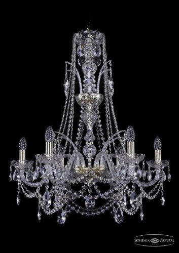 Подвесная хрустальная люстра 1411 Bohemia 1411/6/240/XL-83 G