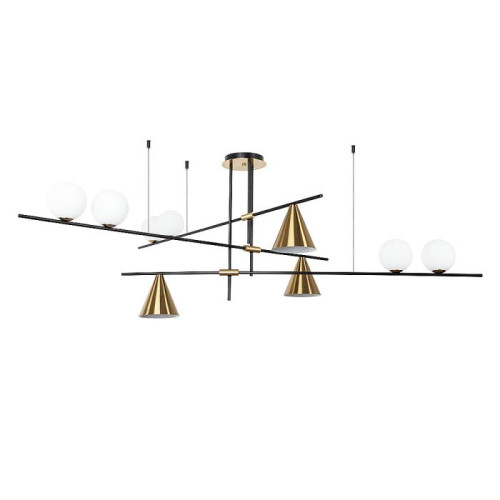 Потолочная люстра Arte Lamp Jacob A7029PL-9BK