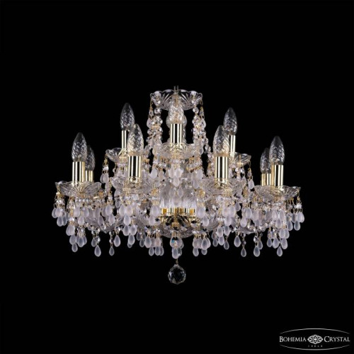 Подвесная хрустальная люстра 1410 Bohemia 1410/8+4/195 G V0300