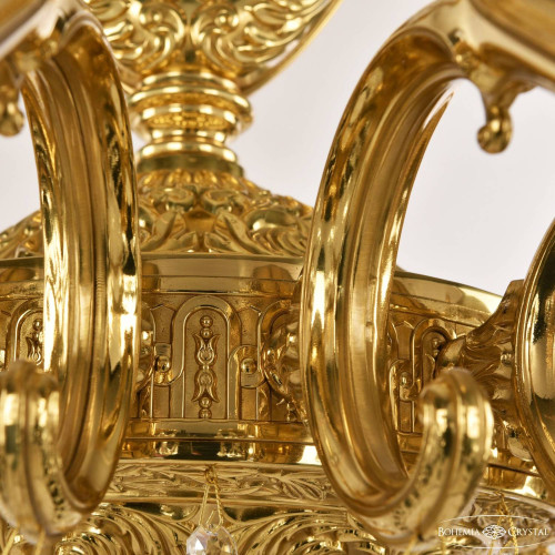 Подвесная хрустальная люстра 7202 Bohemia 72402/16/360 B G FS2B