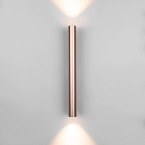 Уличный настенный светильник Elektrostandard langer Langer матовое золото (40124/LED)