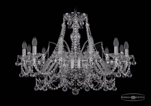 Подвесная хрустальная люстра 1411 Bohemia 1411/12/300 Ni Balls