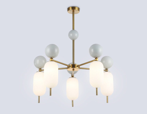 Люстра на штанге Ambrella Ceramo Modern LH53104