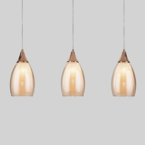 Светильник подвесной Eurosvet Cosmic 50285/3 золото