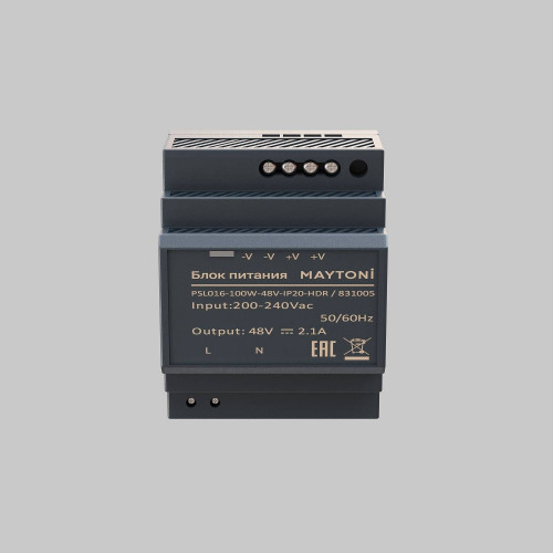 Блок питания PSL016 48В 100Вт IP20 Maytoni Блоки питания 48В 831005