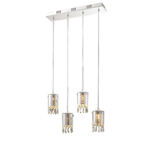Светильник подвесной Delight Collection Crystal Tube MD2544/4L