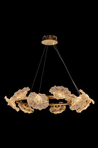Подвесная люстра LEON Violetta LE3018/800Q GD