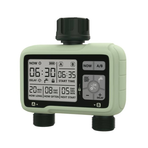 Таймер для автоматического полива Uniel UST-W42 IP65 OLIVE