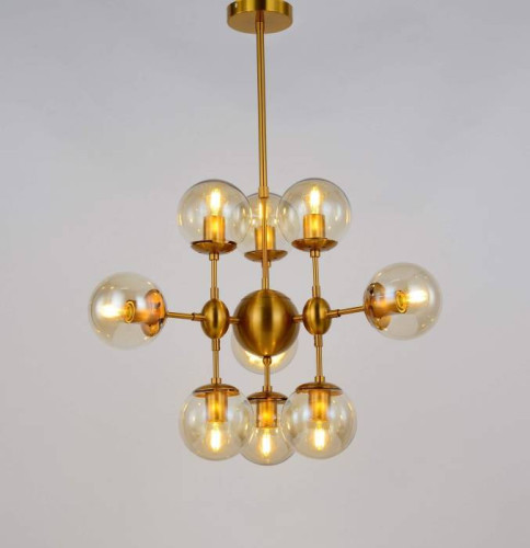 Люстра на штанге Lumina Deco Gala LDP 7006-9 MD