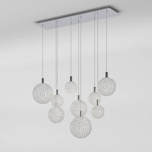 Светильник подвесной Eurosvet Gemini 90353/9 хром