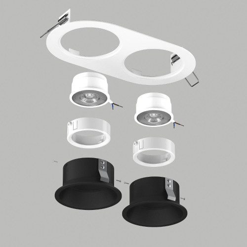 Комплект со светильником Lightstar Domino D6560707WMOD