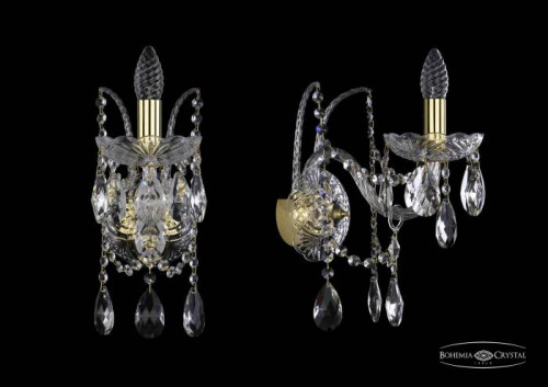 Настенное бра Bohemia 1411 1411B/1/195/XL/G